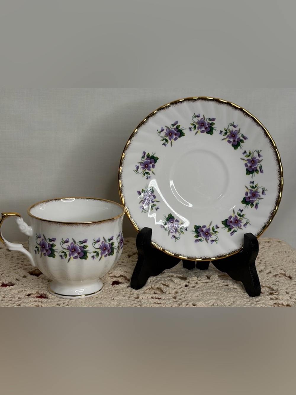 Royal Stafford China Teacup and saucer set